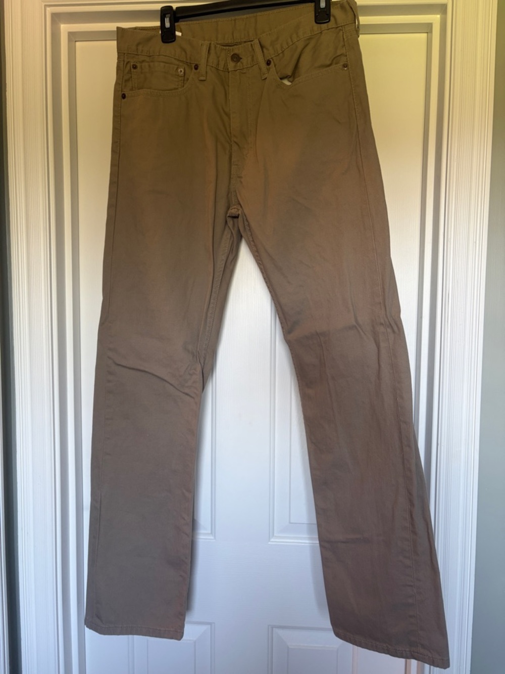 Levi's 505 Straight Khaki Pants - Beige